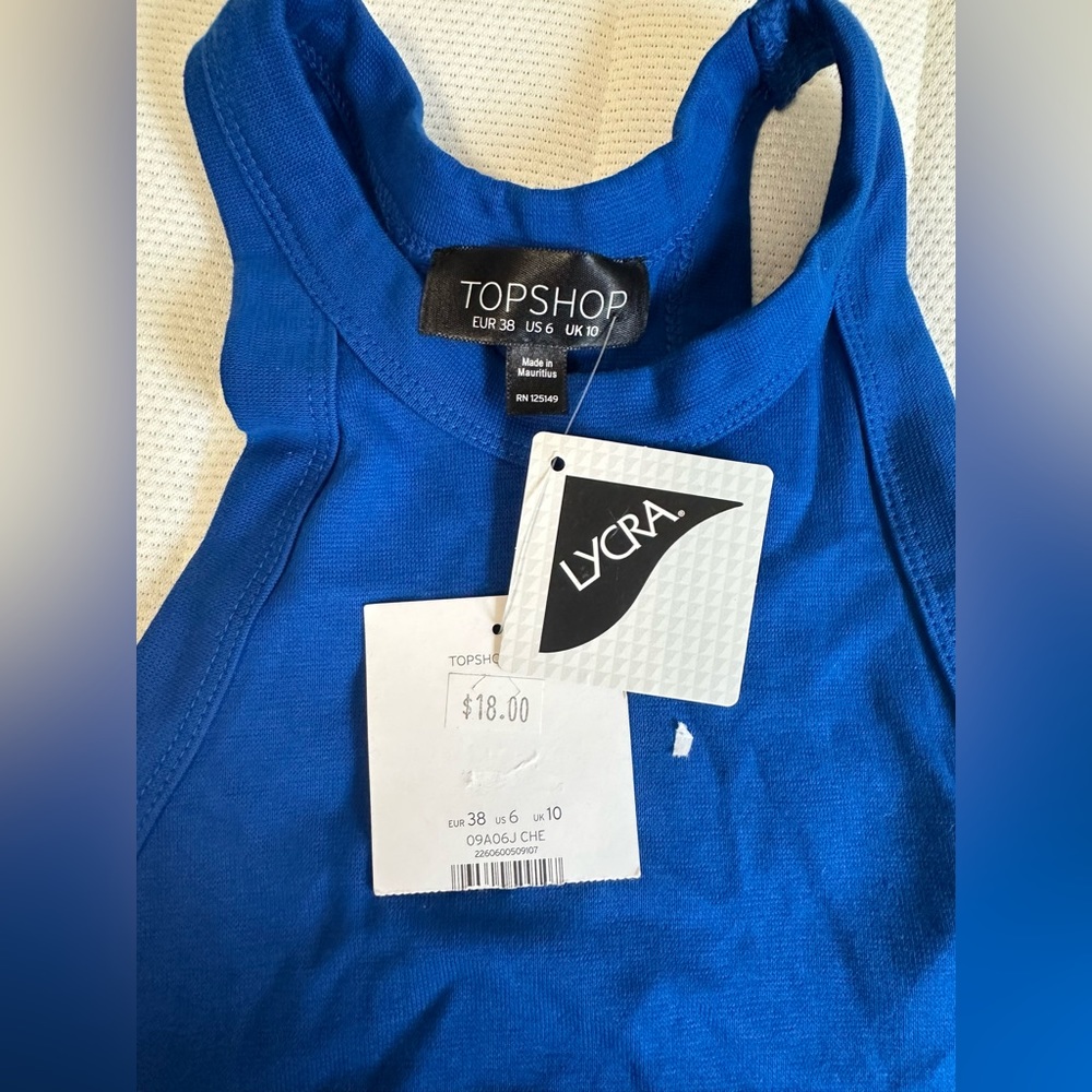Top Shop Crop Top (Size: 6)